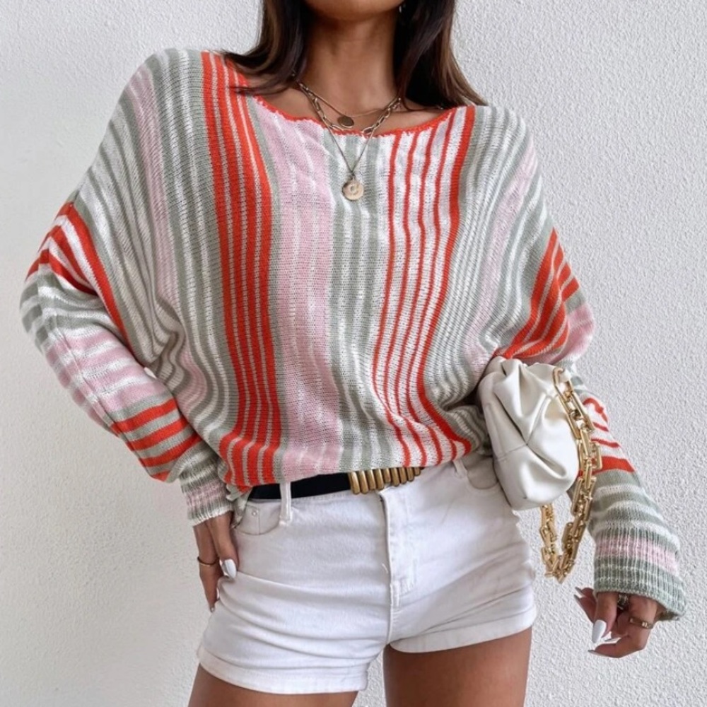 ADALYNN ROSE Striped Sweater - Picture 2 of 3